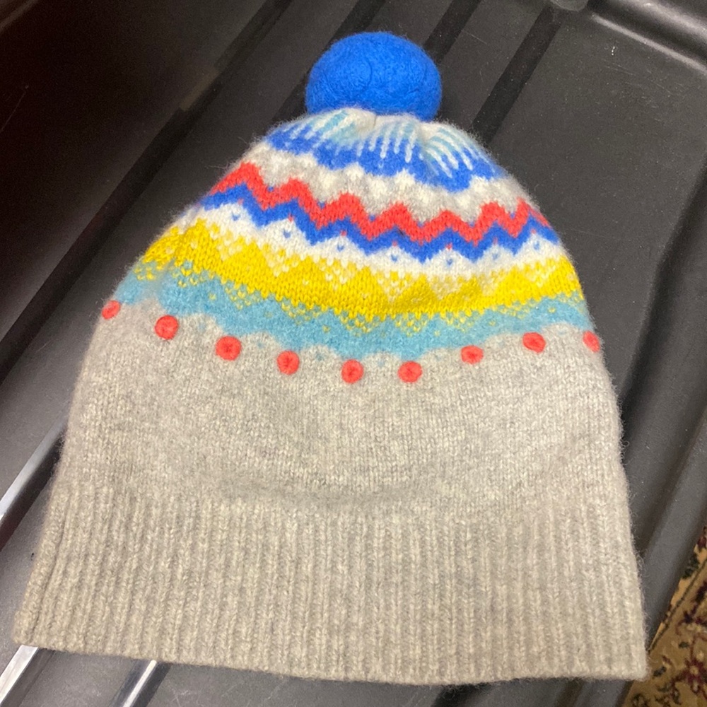 Boden wool winter toque hat